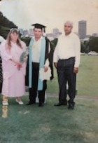 Masters Graduation Photo